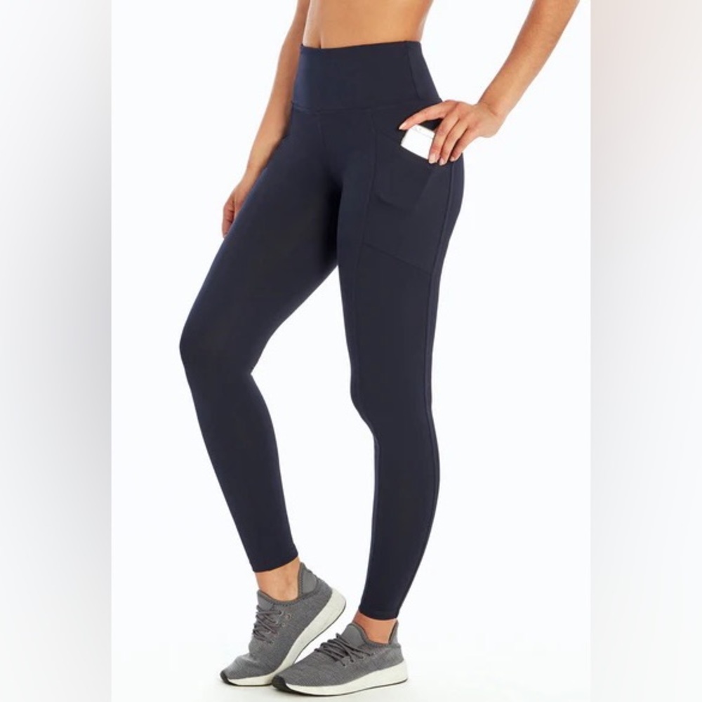 Marika Cameron Tummy Control Leggings With Pockets - Midnight Blue